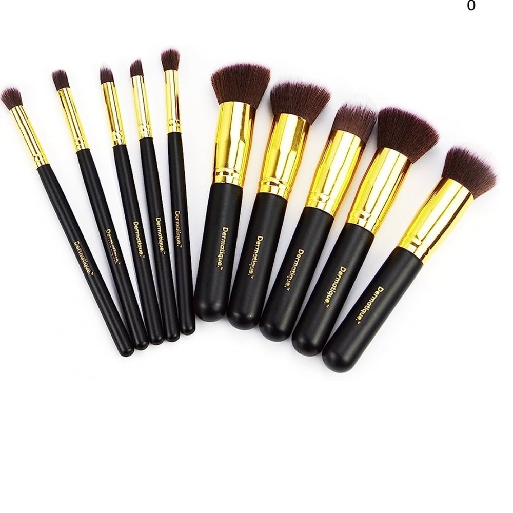 Brand New Dermatique 10pc Make-up Brush Set